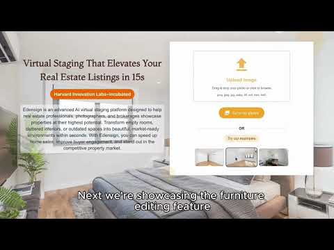 🏡 AI Virtual Staging & Decluttering Tutorial | Full Guide to Edensign.io for Real Estate Photos