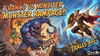 Franco Vs Minsiter Angry Monster Franko Tralls All Mlbb