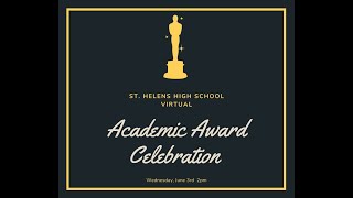 SHHS Virtual Academic Award Celebration 2020