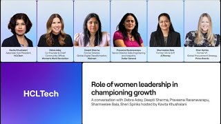 Women leaders on driving digital transformation and business growth | #ShePowersProgress