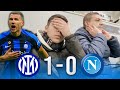 ? CROLLATI... INTER-NAPOLI 1-0 | LIVE REACTION NAPOLETANI dallo STADIO SAN SIRO!