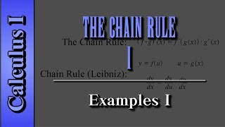 Calculus I: The Chain Rule (Level 1 of 5) | Examples I
