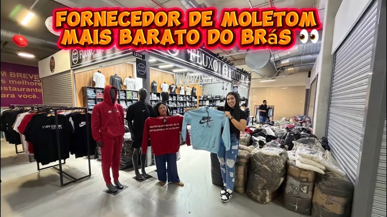 ⚠️🔥 FORNECEDOR DE MOLETOM MAIS BARATO DO BRÁS 👀