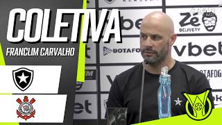 COLETIVA FRANCLIM CARVALHO | Botafogo x Corinthians - Brasileirão 2026