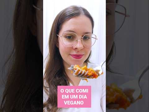 O que eu como em um dia de comida vegana e simples 💜