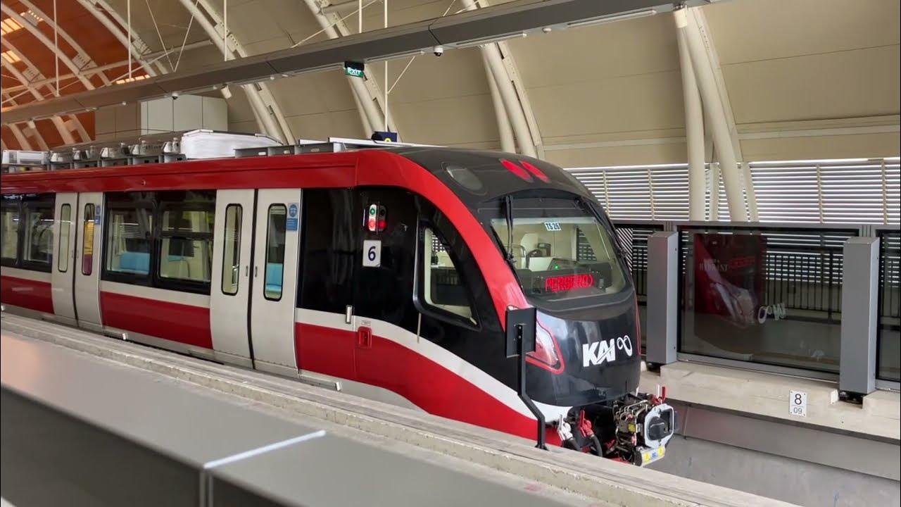 【インドネシア】LRT Jabodebek （ジャボデベック）Dukuh Atas駅 到着【ジャカルタ】 YouTube