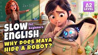 Will the Teacher Know Maya’s Secret?|English Listening Story Compilation for Beginners (A1–A2 Level)