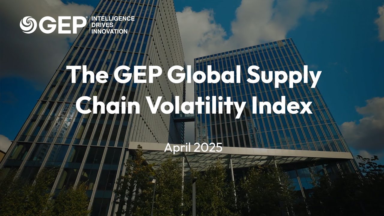 Supply Chains Slow Amid Tariff Pressures | GEP Global Supply Chain Volatility Index April 2025