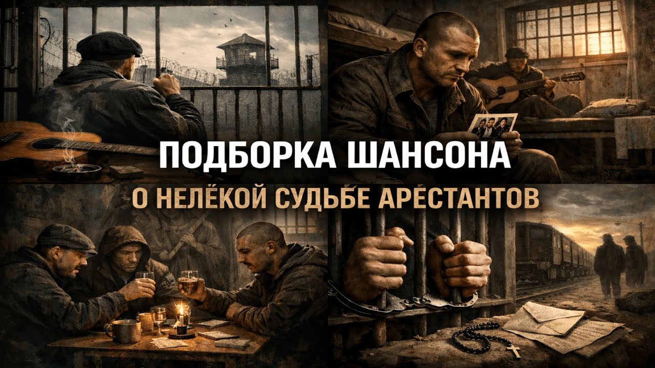 Подборка шансона о нелегкой судьбе арестантов