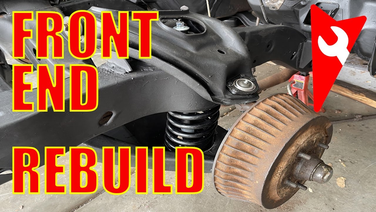 Как установить рычаги передней подвески, пружины и амортизаторы — Pontiac Firebird 1967 года