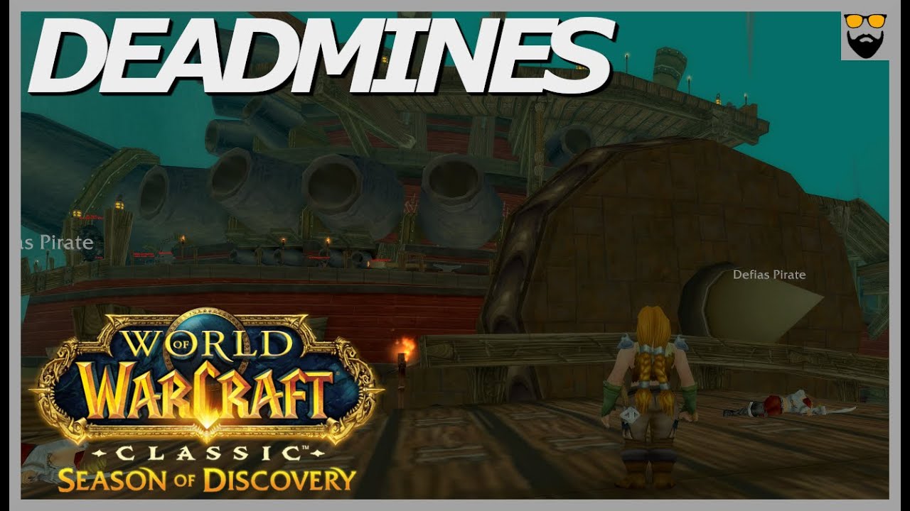 Let's Play WoW Classic - Season of Discovery - Dwarf Priest Healing Deadmines - Gameplay Walkthrough
