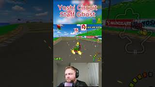 Yoshi Circuit Staff Ghost TT #MarioKartDoubleDash #MarioKart #Nintendo #Shorts #retroachievements