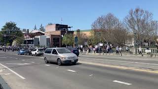 Hundreds come out for Hands Off protest and march in Napa