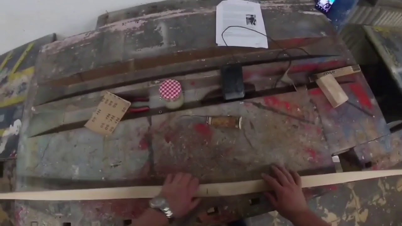 Anleitung zum Bogenbau in Zeitraffer