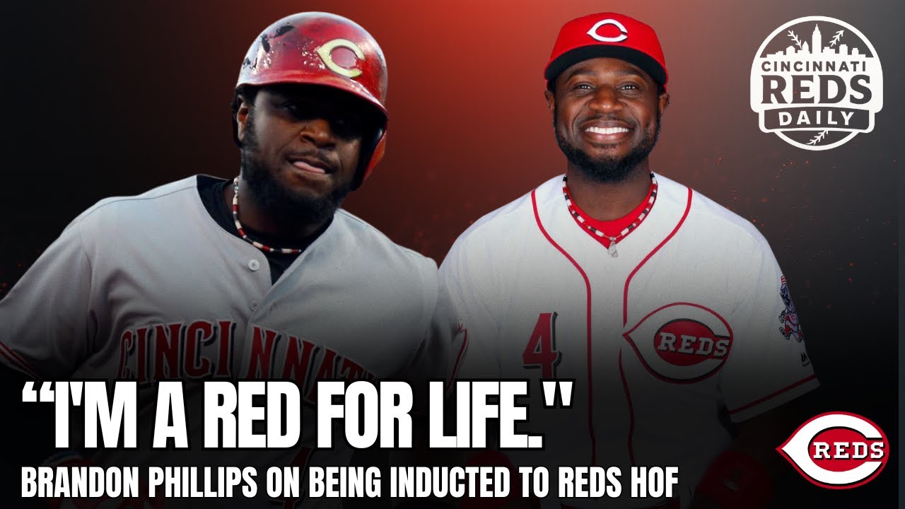 Брэндон Филлипс о включении в Зал славы «Цинциннати Редс»: «Я — игрок «Редс» на всю жизнь».