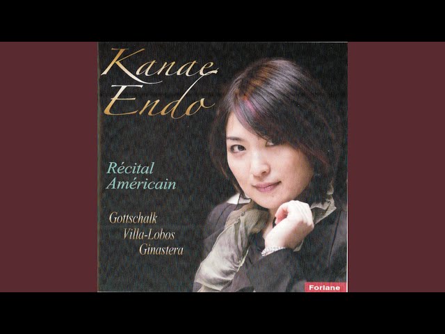 Gottschalk - Souvenirs d'Andalousie, caprice de concert : Kanae Endo, piano