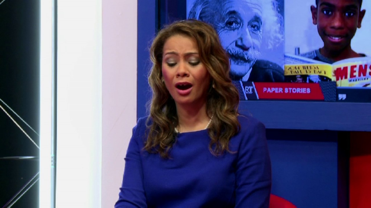 MIRANDA BRAWN - SKY TV NEWS REVIEW / PAPER STORIES (2014)