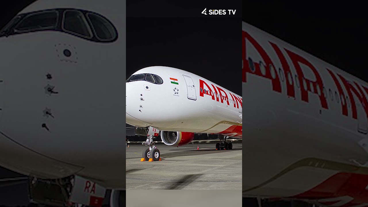 DGCA Slaps ₹30 Lakh Fine on Air India for Pilot Rostering Violation | YouTube Shorts | 4Sides Tv