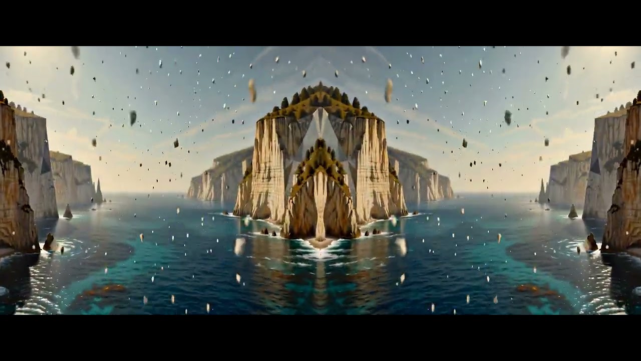 Fractured Me – Nima Yeganeh Surreal Cubist Visual  NIMAX   Nima Yeganeh