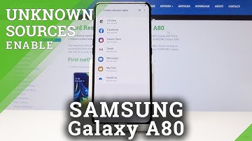 How to Enable Unknown Sources in SAMSUNG Galaxy A80 - Allow App Installation