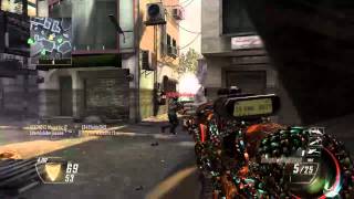 Black Ops 2 | Finishing With Style | Over map combat axe killfeed