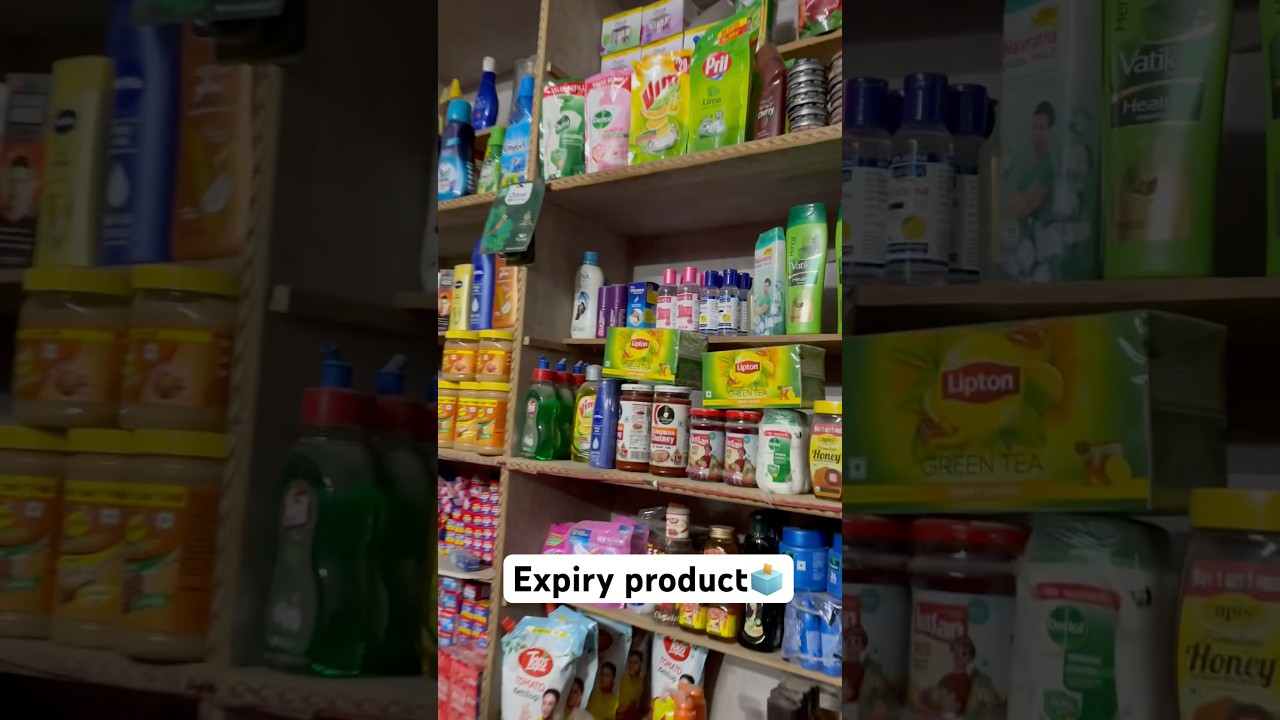 Expiry product in Kirana shop 