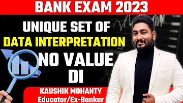 No Value DI - Unique Set of Data Interpretation By Kaushik Mohanty @CareerDefiner