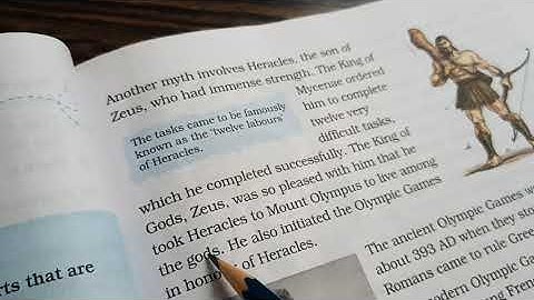 Olympic Games | Cambridge Connection English | ICSE Board | Class 4