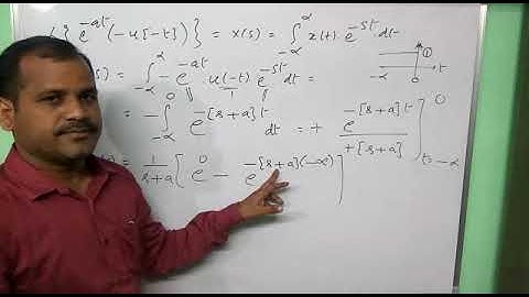 Laplace transform   exponential 2 - signals and systems