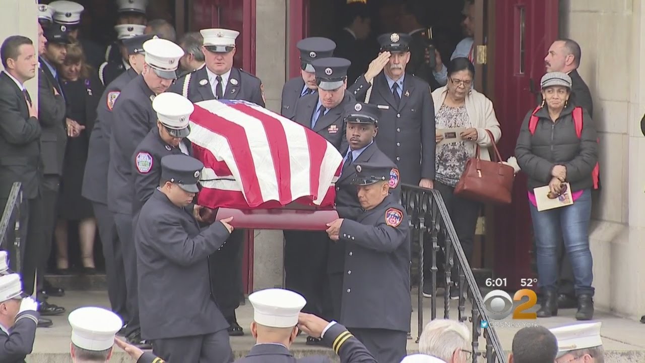 Funeral Held For Slain FDNY EMT - YouTube