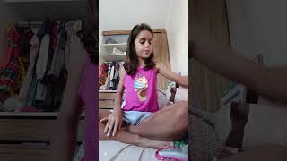 Vídeo novo mostrando que eu vou levar para casa da minha amiga.