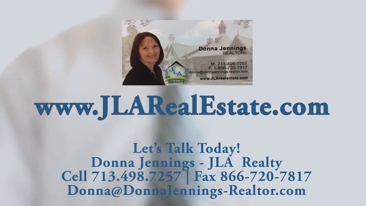 REALTOR in Kingwood TX Donna Jennings 7134987257 JLA REAL ESTATE