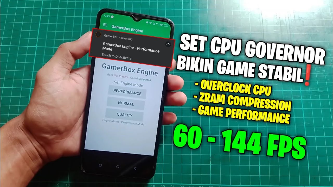 Governor Cpu Overclock CPU Governor set ke Mode Performance No Root Bikin Game ...