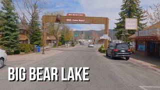 [4K] 🚗 Scenic Drive Around Big Bear Lake, California | Stunning Mountain Views & Lakeside Roads! 🌲🏔️