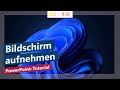 Bildschirm aufnehmen: Monitor & Audio ohne Zusatz-Software aufzeichnen – PowerPoint-Tutorial
