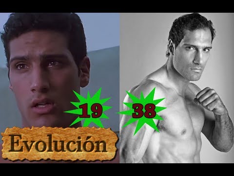 Como Marko Zaror ha cambiado  - Evolución de 19 a 38 años.