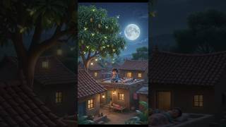 Indian Village Night Life | Rainy Evening & Moonlight Stories