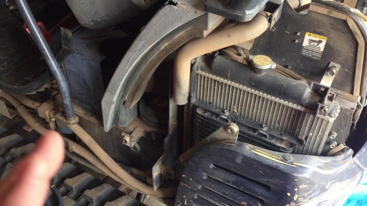 KX413v maintenance part 1 YouTube