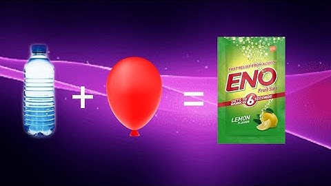 water+balloon with eno ||eno water balloon experiment explanation @TechnicalYogi  @ManojDey