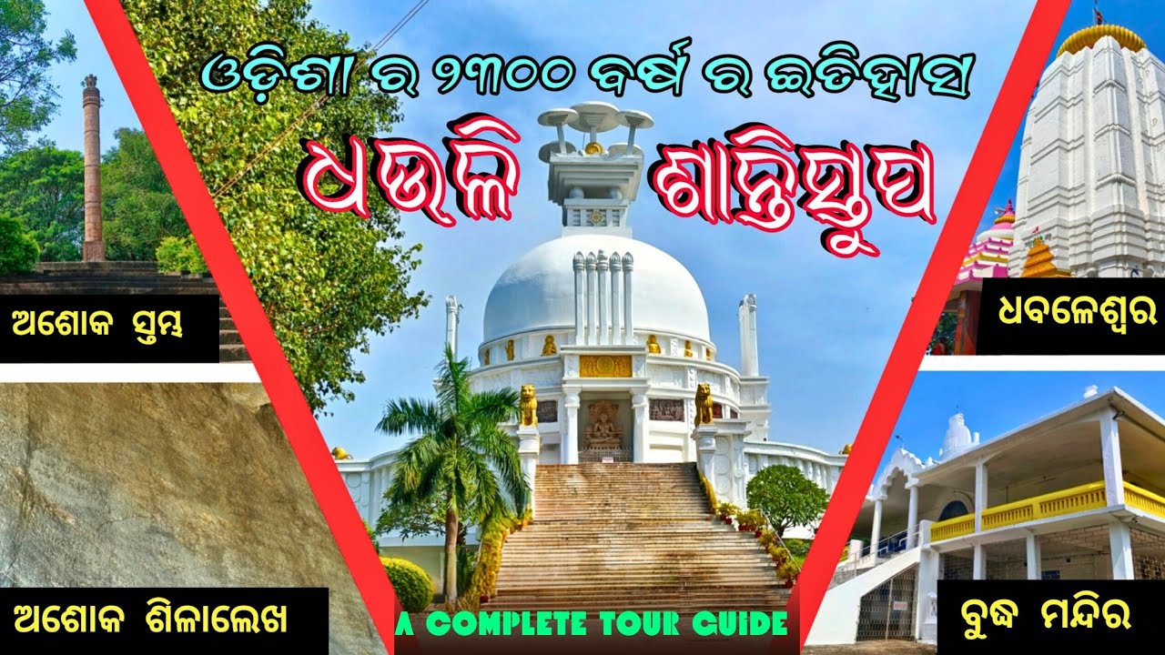 ଧଉଳିଗିରି ଶାନ୍ତିସ୍ତୁପ | Full Tour Guide Of Dhauligiri Bhubaneswar | Dhauligiri Shantistupa #odiavlog 