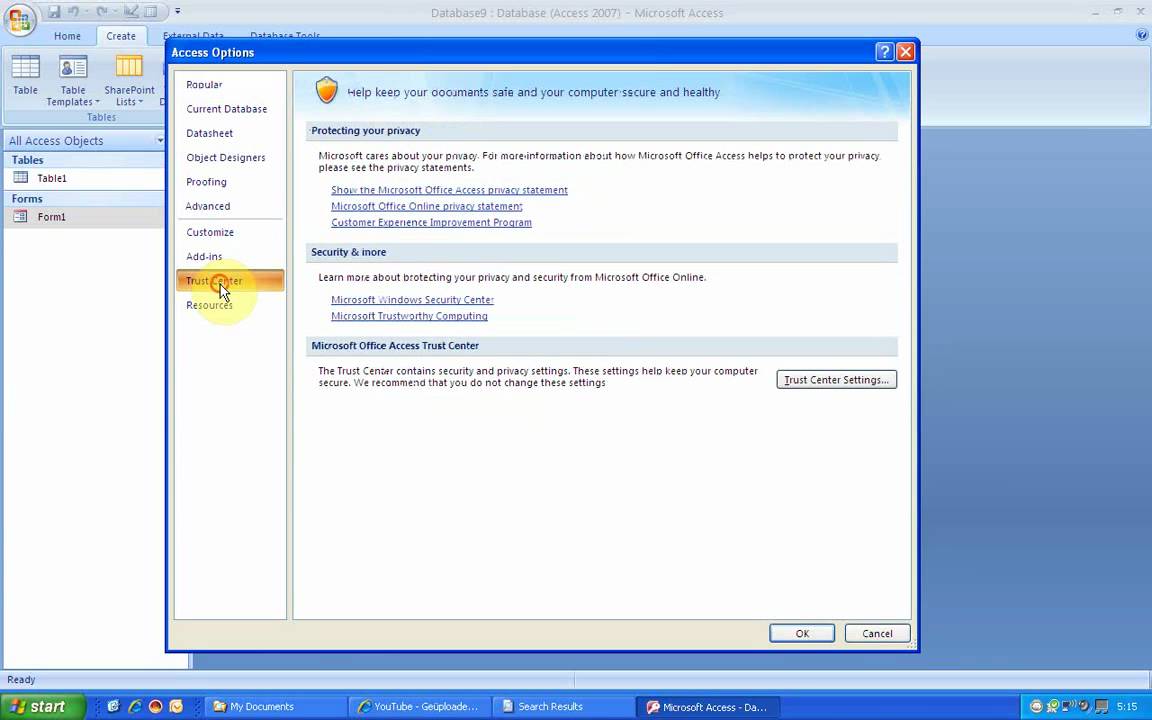 A potential security concern has been identified YouTube