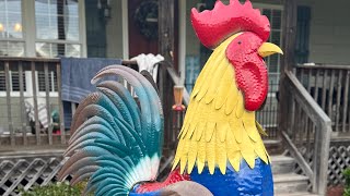 Metal Rooster Make-Over