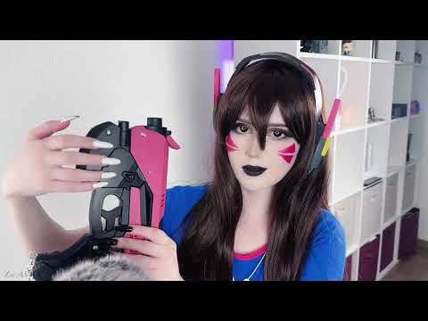 D.VA Relaxing You | ASMR ♡ Cosplay Role Play