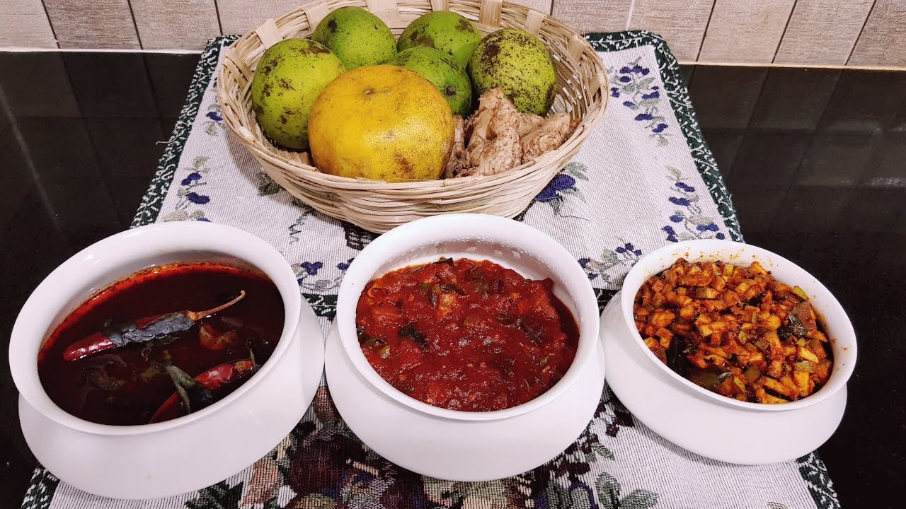 Onam Special Inji,Naranga,Manga Curry