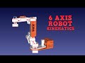 6 Axis Robot Forward & Inverse Kinematics Tutorial - Denavit Hartenberg Parameters With the AR4-MK2