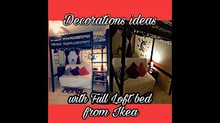 Decorations ideas with ikea Loft bed for Michelle