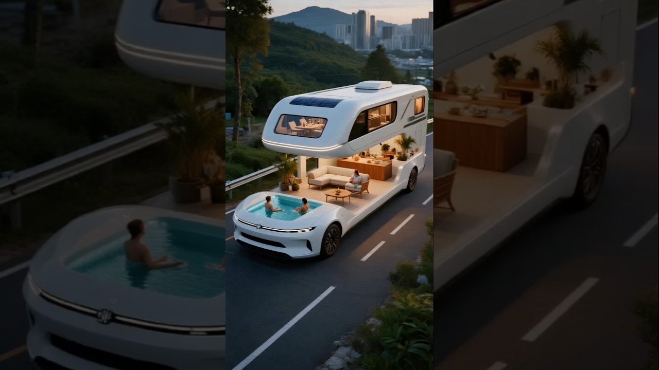 Luxury Road Trip Pool 🚐💦 