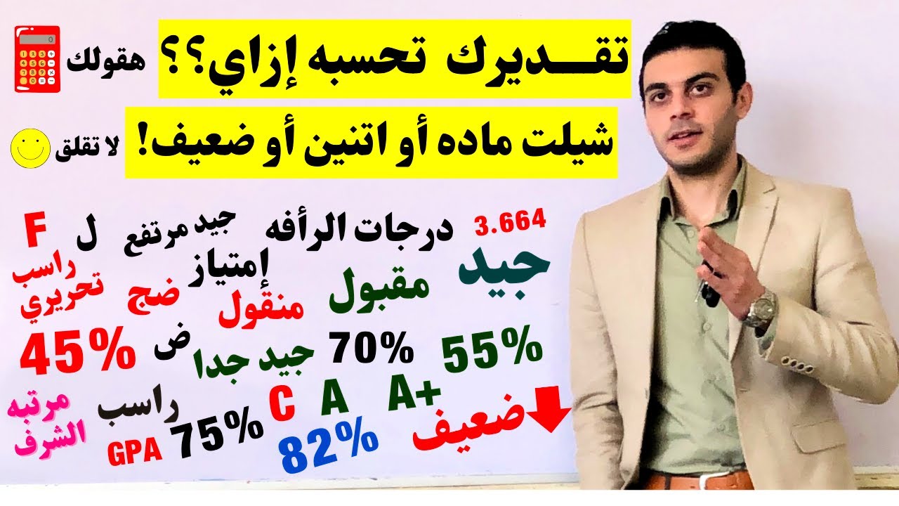 تقديرك كام في الميه%؟؟ إيه المواد اللي هتترفع؟؟ ليك كام درجه رأفه؟؟ |🔥تفاصيل لازم تعرفها