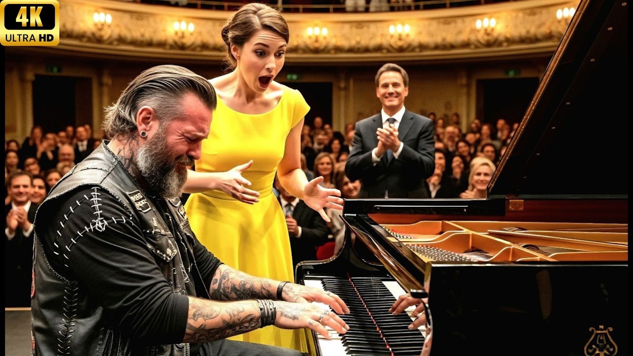 Beim Konzert verspotteten sie ihren Biker-Opa – bis er ein Stück spielte, das sie nie vergaßen.