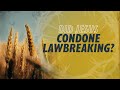 Did Jesus Condone Lawbreaking? | Why Jesus?